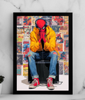 Spider-Man Lofi Wall Poster