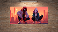 Miles & Gwen Sunset City Split Wall Poster