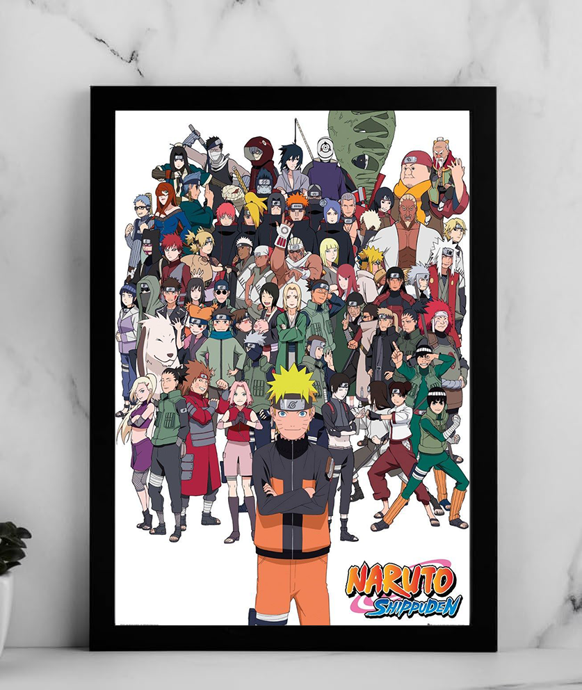 Naruto Shippuden – All Characters Poster