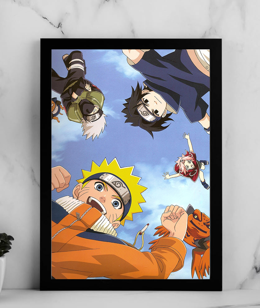 Naruto – Team 7 Sky View Poster