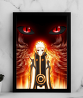 Naruto – Nine-Tails Chakra Mode Poster
