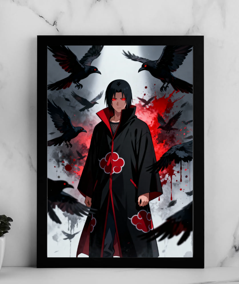 Itachi Uchiha – Akatsuki Stand Poster