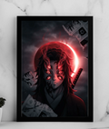 Kokushibo – Crescent Eclipse Portrait Poster