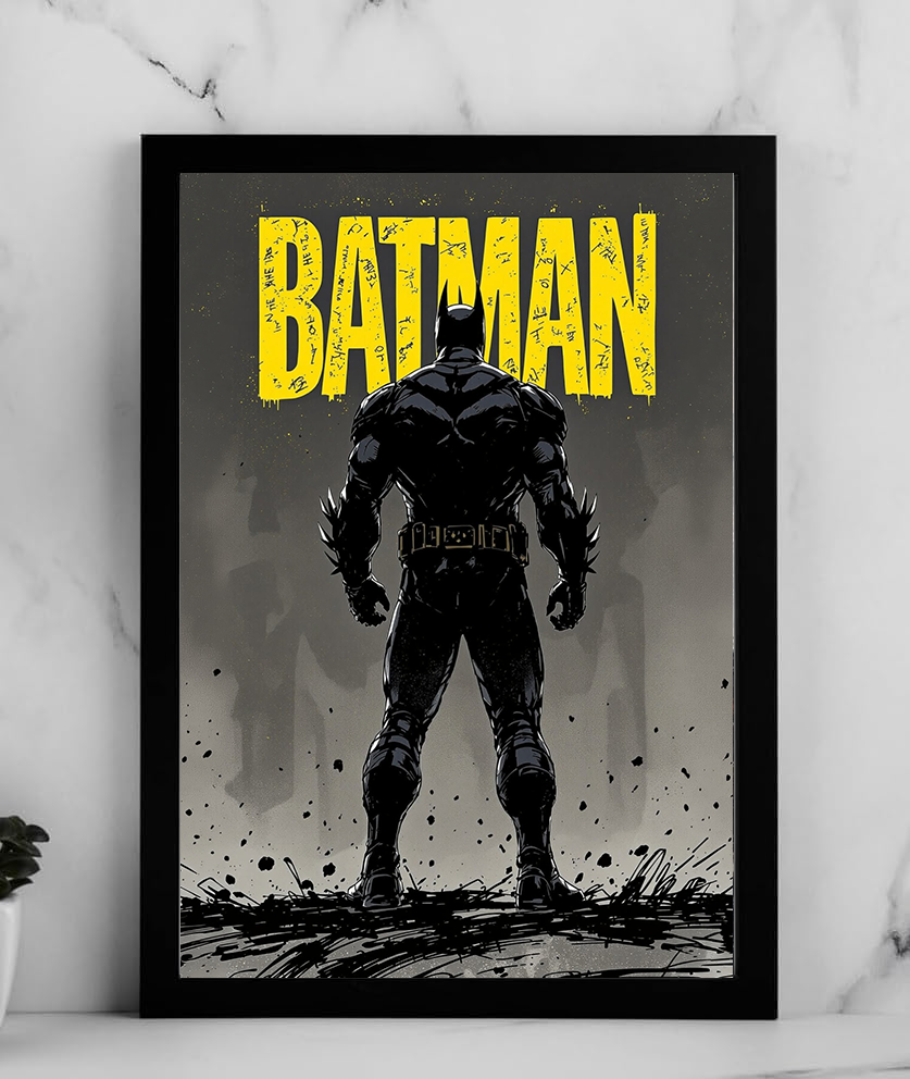 Batman – Dark Knight Silhouette Poster