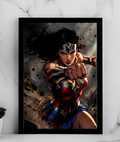 Wonder Woman – Battle Charge Comic Poster