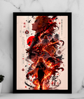Rengoku Kyojuro Flame Hashira Poster