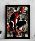 Spider-Man Urban Collage Poster
