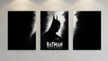 Batman Caped Spilt A4 Poster  – Dark Knight Wall Art