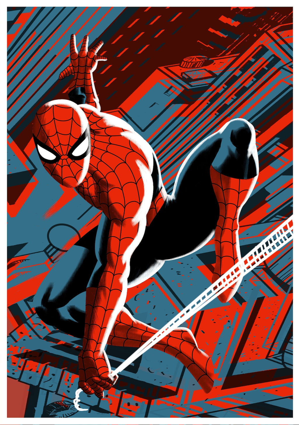 Spiderman Pop Art A4 Wall Poster Framed & Frameless – Marvel Wall Art
