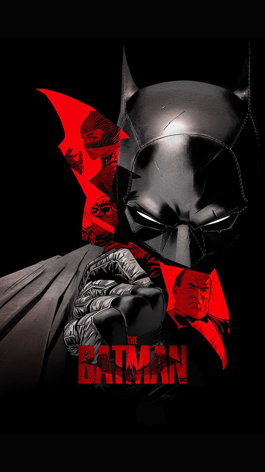 Batman with Batarang A4 Wall Poster Framed & Frameless – Dark Knight Art