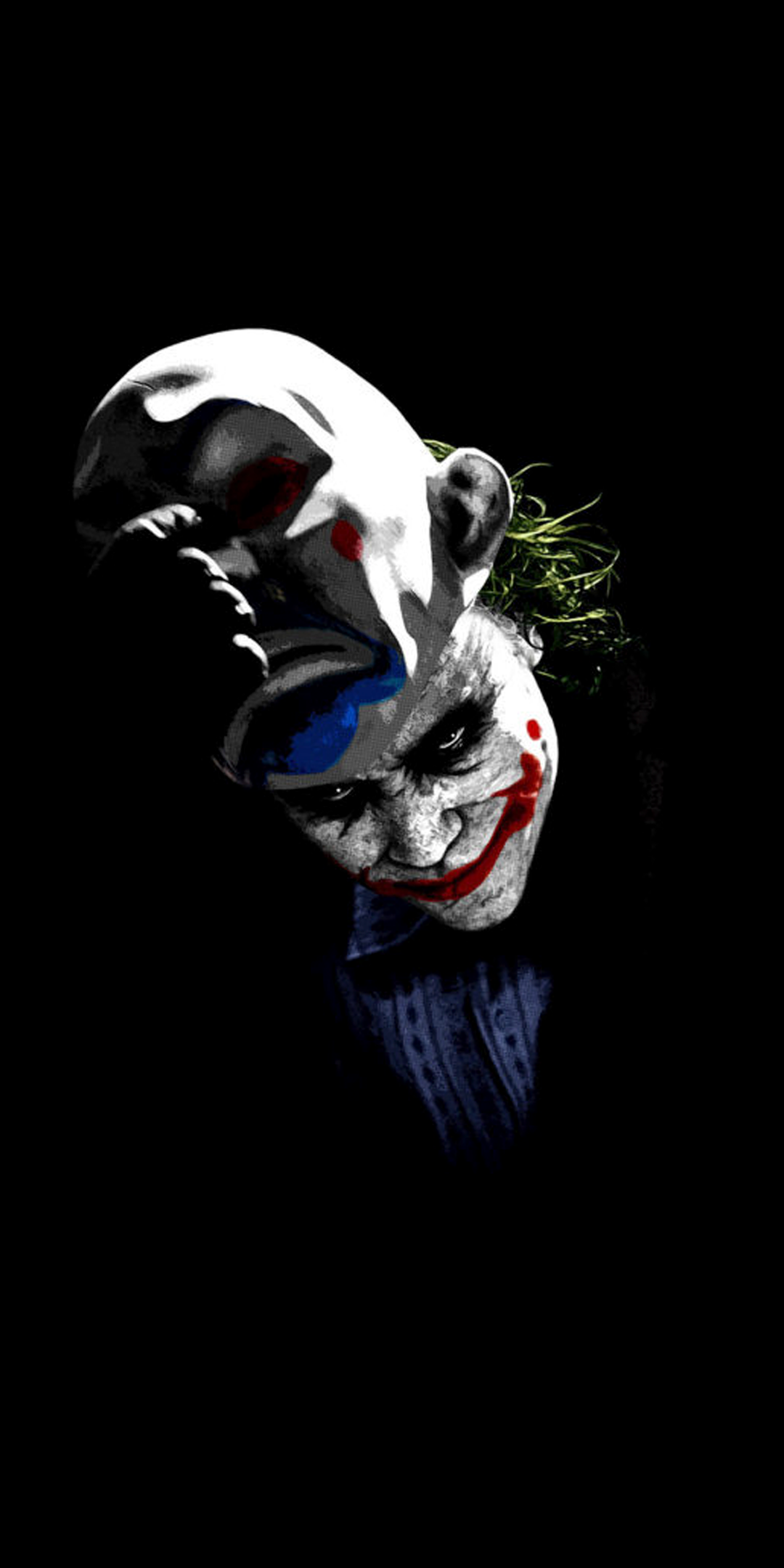 Joker Under the Mask – A4 Framed & Frameless